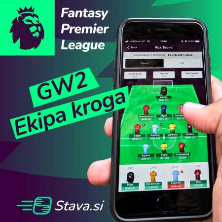 Fantasy Premier League GW2 – Naša ekipa kroga