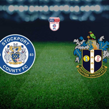 Stockport County – Sutton United: Stavna napoved 29.10.2022