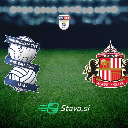 Birmingham City – Sunderland: Stavna napoved 11.11.2022, 21.00