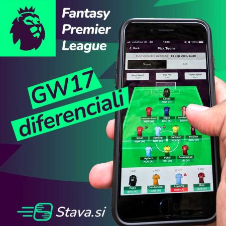 Fantasy Premier League GW17 – diferenciali