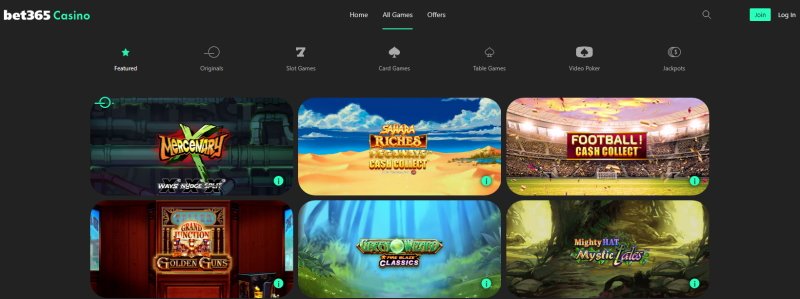 bet365 casino igre