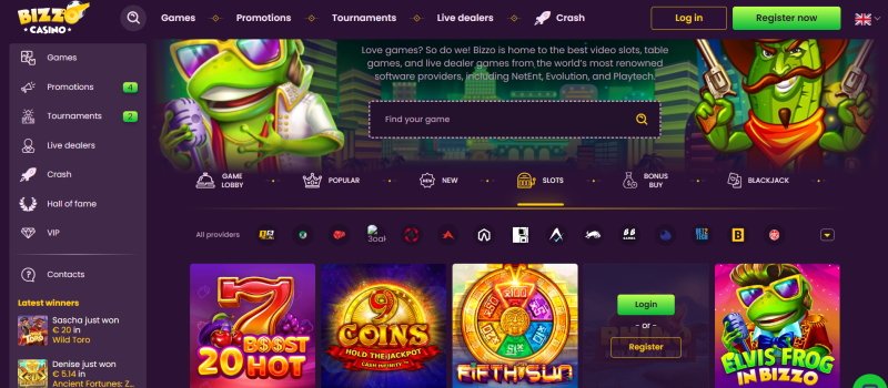 Bizzo Casino igre