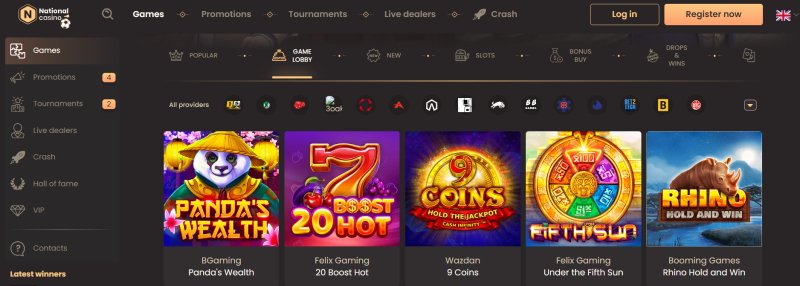 national casino igre