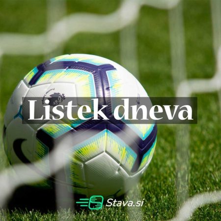 Stavni listek dneva – petek, 06.09.2024